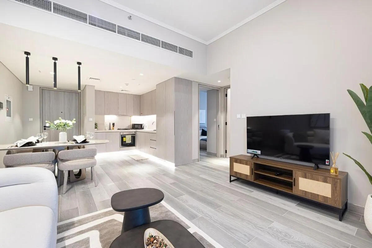 Apartment Minimalist Luxe Village Retreat Dubai
