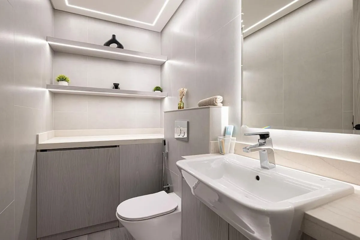 Apartment Minimalist Luxe Village Retreat Dubai